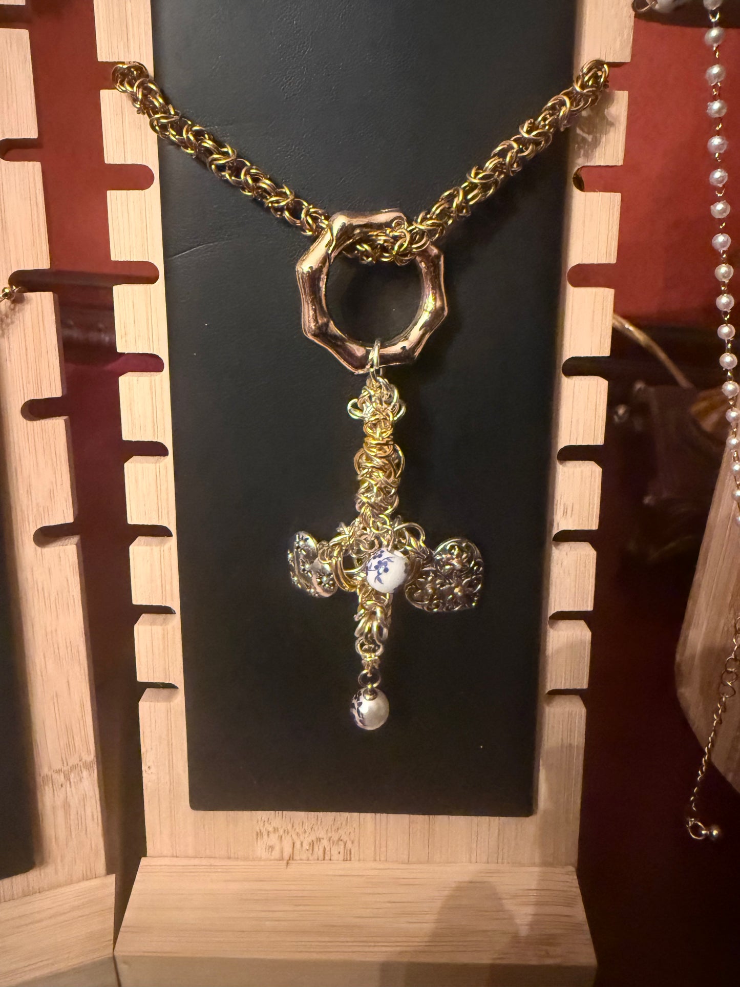Dragon Chainmail Pendant and Keychain