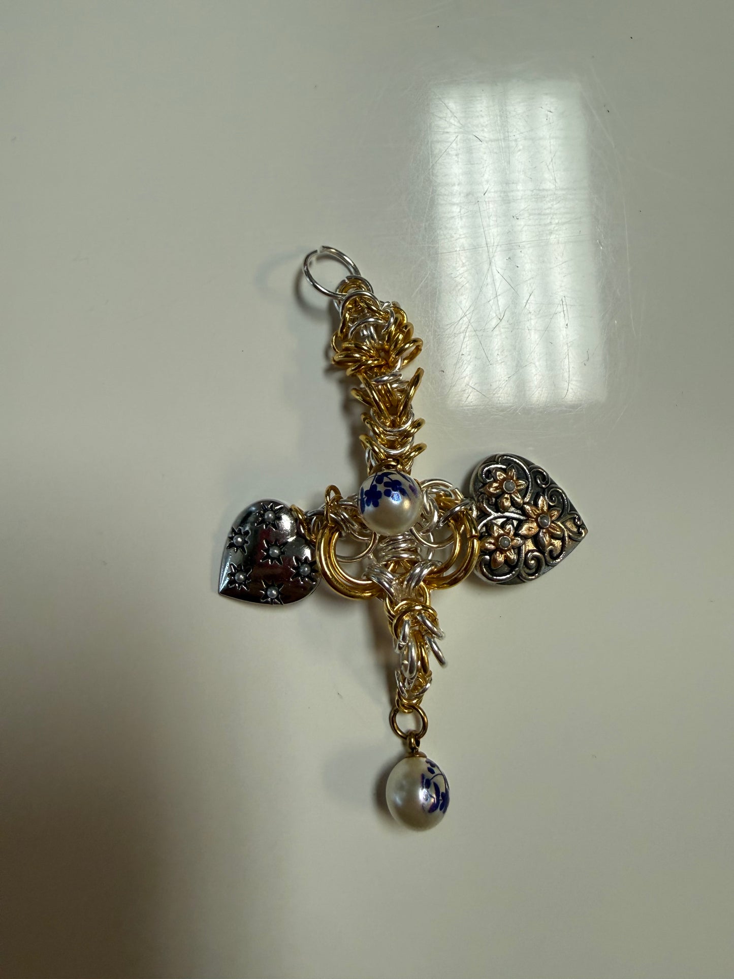 Dragon Chainmail Pendant and Keychain